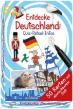 Entdecke Deutschland!, 50 Karten m. abwischbarem Stift