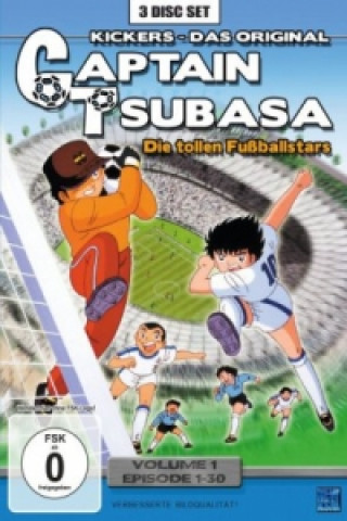 Captain Tsubasa - Die tollen Fußballstars, 3 DVDs. Vol.1