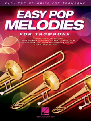Easy Pop Melodies for Trombone (Book/CD)
