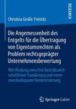 Die Angemessenheit des Entgelts fur die UEbertragung von Eigentumsrechten als Problem rechtsgepragter Unternehmensbewertung