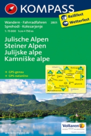 Julische Alpen 2801 NKOM 1:75T