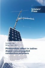 Photovoltaic effect in iodine-doped nonconjugated conductive polymers