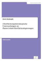 Oberflachenspektroskopische Untersuchungen an Platin-Cobalt-Oberflachenlegierungen