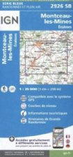 IGN Karte, Serie Bleue Montceau-les-Mines