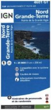 IGN Karte, Carte de randonnée (et plein air) Nord - Grande-Terre - Pointe de la Grande Vigie - Île de la Guadeloupe