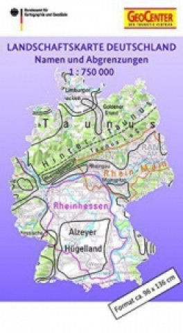 Landschaftskarte Deutschland, Planokarte