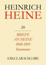 Briefe an Heine 1842-1851. Kommentar