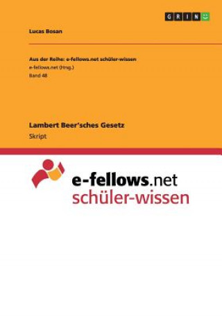Lambert Beer'sches Gesetz