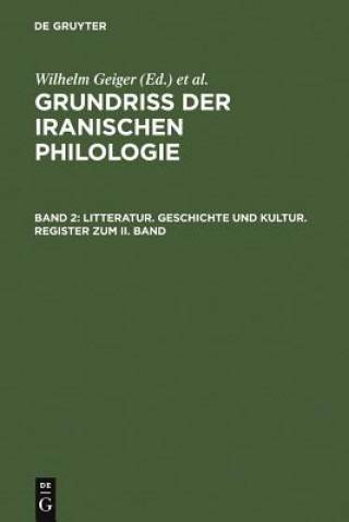 Litteratur, Geschichte Und Kultur, Register Zum II. Band