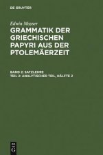 Analytischer Teil, Halfte 2