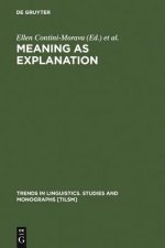 Meaning as Explanation