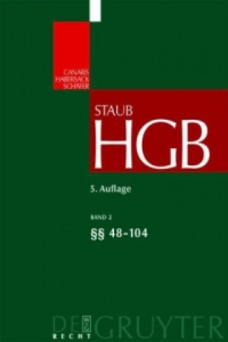Handelsgesetzbuch / §§ 48-104
