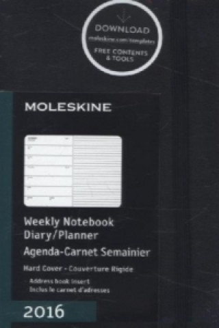 2016 Moleskine Pocket Weekly Diary 12 Mo