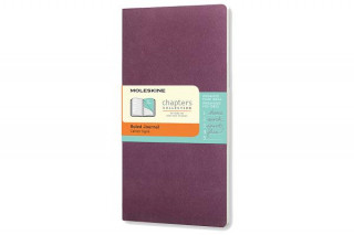 Moleskine Chapters Journal Plum Purple Slim Pocket Ruled