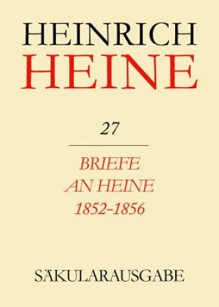Briefe an Heine 1852-1856