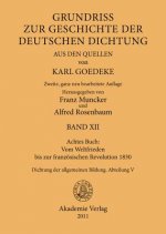 Achtes Buch: Vom Weltfrieden Bis Zur Franzoesischen Revolution 1830