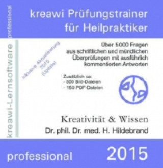 kreawi Prüfungstrainer für Heilpraktiker 2015, 1 CD-ROM