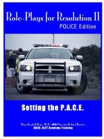 Role-Plays for Resolution II: Setting the P.A.C.E.: Polce Edition