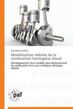 Modelisation Reduite de la Combustion Homogene Diesel