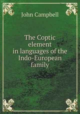 Coptic Element in Languages of the Indo-European Family