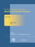 IVth International Conference on Quarks and Nuclear Physics