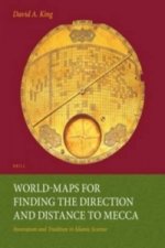 World-Maps for Finding the Direction and Distance to Mecca