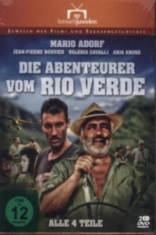 Die Abenteurer vom Rio Verde - Der komplette Vierteiler, 2 DVDs