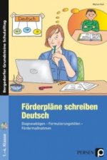 Förderpläne schreiben: Deutsch, m. 1 CD-ROM