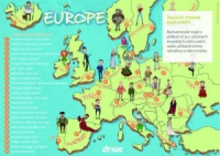 Drive Anglická výuková mapa Evropy