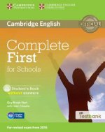 Complete First for Schools Student's Book without Answers with CD-ROM with Testbank