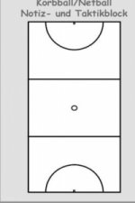 3D Netball/Korbball 2 in 1 Taktikboard und Trainingsbuch