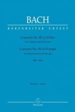 Concerto Nr. III für Cembalo und Streicher D-Dur BWV 1054, Partitur