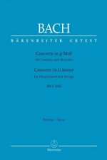 Concerto für Cembalo und Streicher g-Moll BWV 1058, Partitur