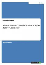 Royal Slave as Colonial Criticism in Aphra Behn's Oroonoko