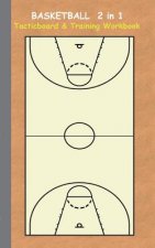 Basketball 2 in 1 Tacticboard and Training Workbook