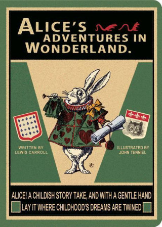 Alice In Wonderland Lined Notebk AL6984