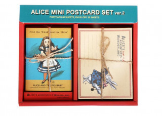 Alice In Wonderland Postcard Set AL8902
