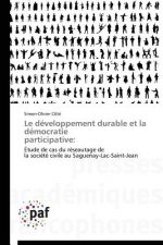 Le Developpement Durable Et La Democratie Participative