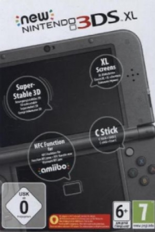New Nintendo 3DS XL, Konsole (metalic black)