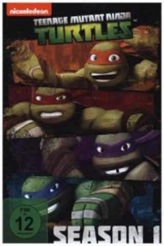 Teenage Mutant Ninja Turtles. Season.1, 4 DVDs