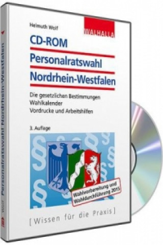 CD-ROM Personalratswahl Nordrhein-Westfalen, DVD-ROM