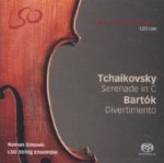 Serenade for Strings in C/Divertimento, 1 Super-Audio-CD (Hybrid)