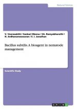 Bacillus subtilis. A bioagent in nematode management