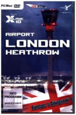 AddOn X-Plane 10 Airport London-Heathrow, CD-ROM