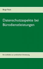 Datenschutzaspekte bei Burodienstleistungen
