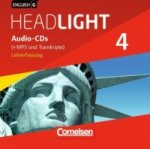 English G Headlight - Allgemeine Ausgabe - Band 4: 8. Schuljahr, Audio-CDs (Vollfassung) - Audio-Dateien auch als MP3