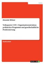 Volkspartei CDU. Organisationsstruktur, politisches Programm und gesellschaftliche Positionierung