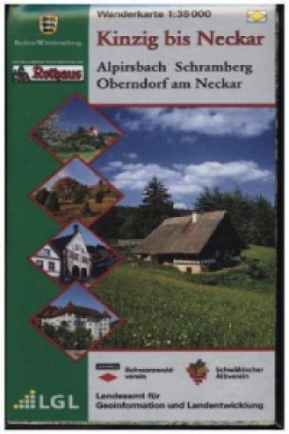 Wanderkarte 1:35000 Kinzig bis Neckar