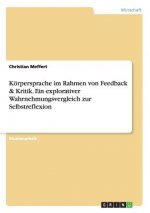 Körpersprache im Rahmen von Feedback & Kritik. Ein explorativer Wahrnehmungsvergleich  zur Selbstreflexion