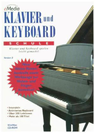 eMedia Klavier und Keyboard Schule, 1 CD-ROM. Bd.1